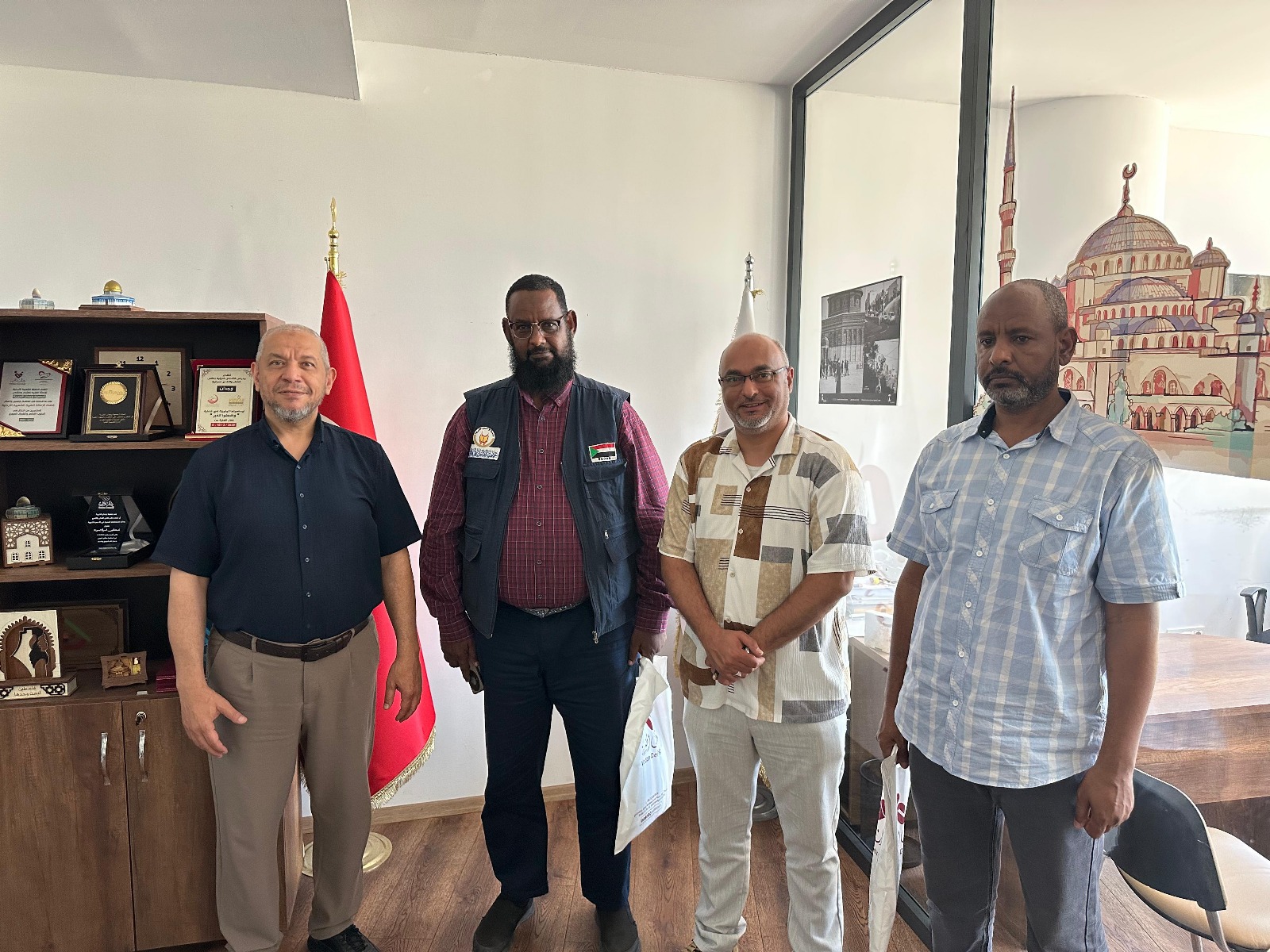 <span>Sudanlı İhsan Derneği, Vicdan’ı ziyaret ediyor</span>
